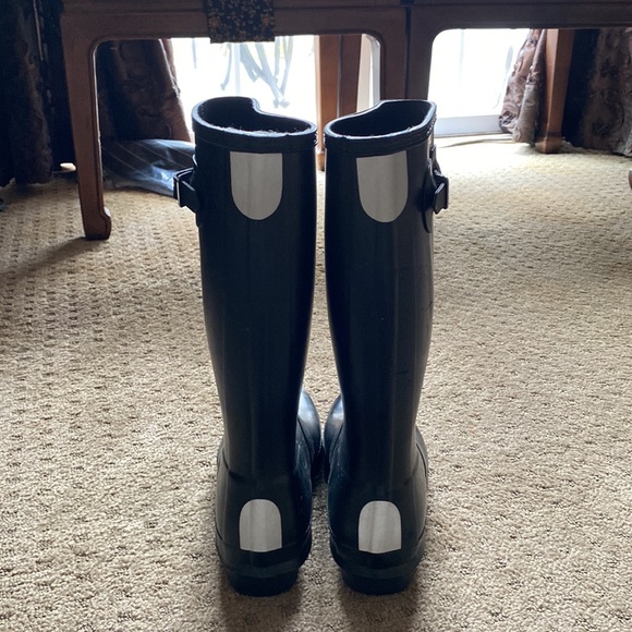 HUNTER BOOTS (fits ADULTS)original brand new in box! Color Black Size US 6B/7G - Picture 3 of 10